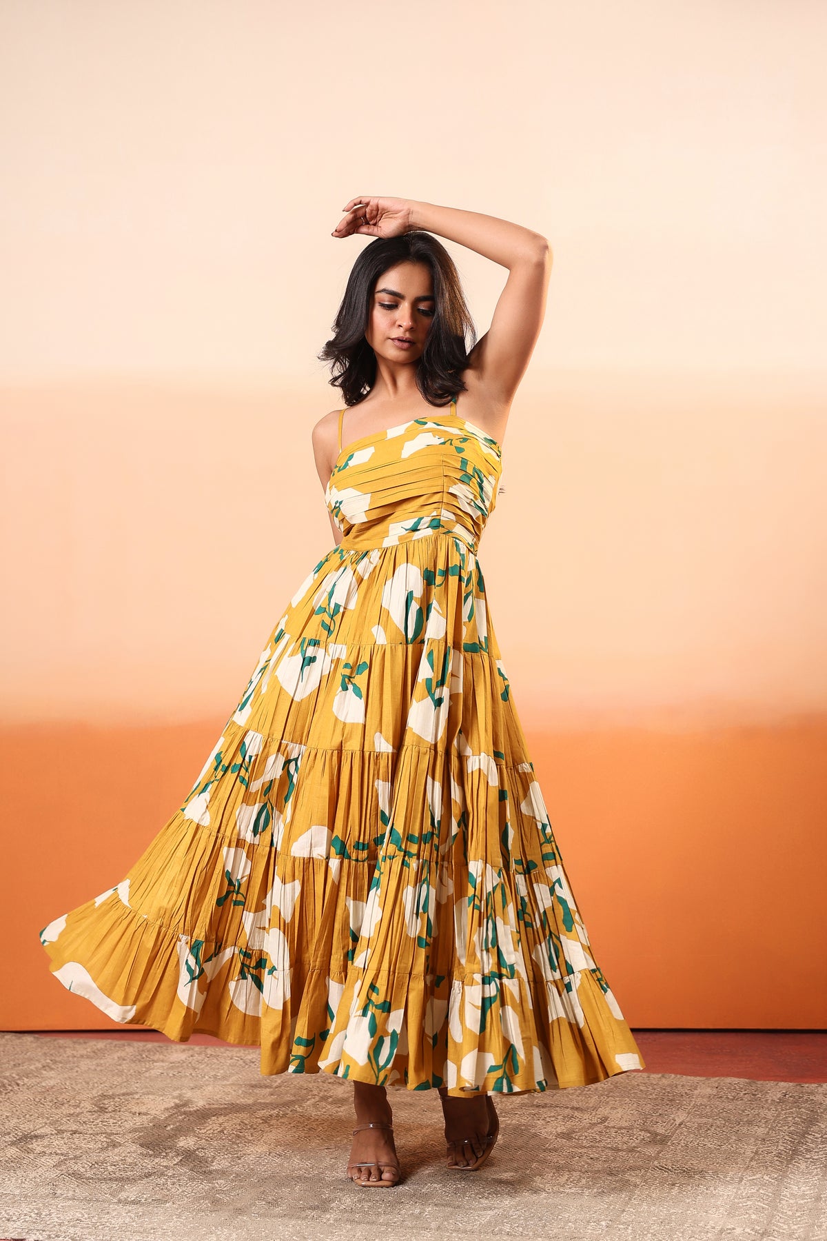 Radiant Affair Cotton Dress