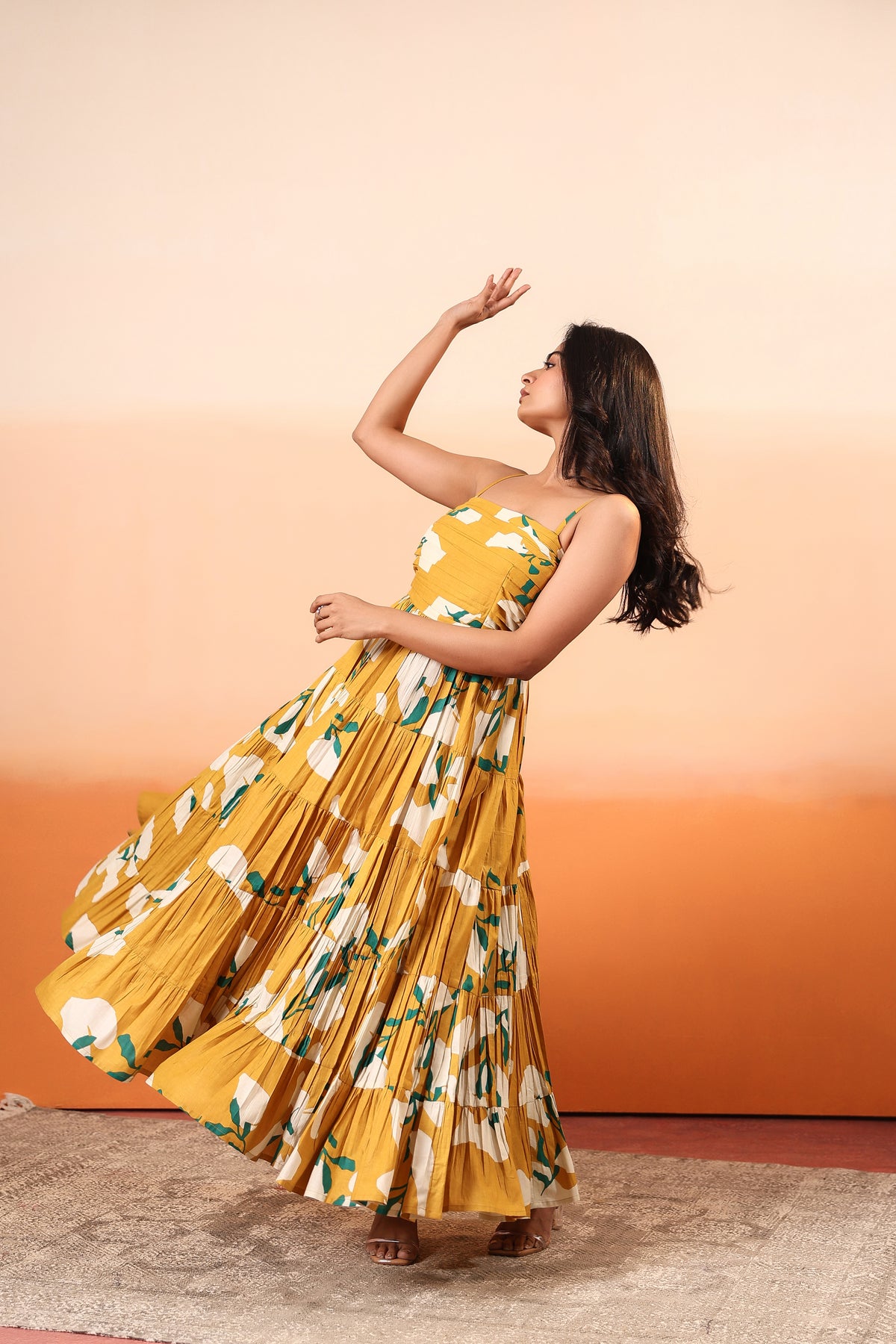 Radiant Affair Cotton Dress