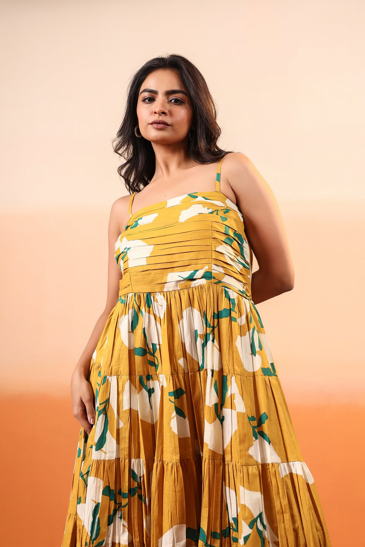Radiant Affair Cotton Dress